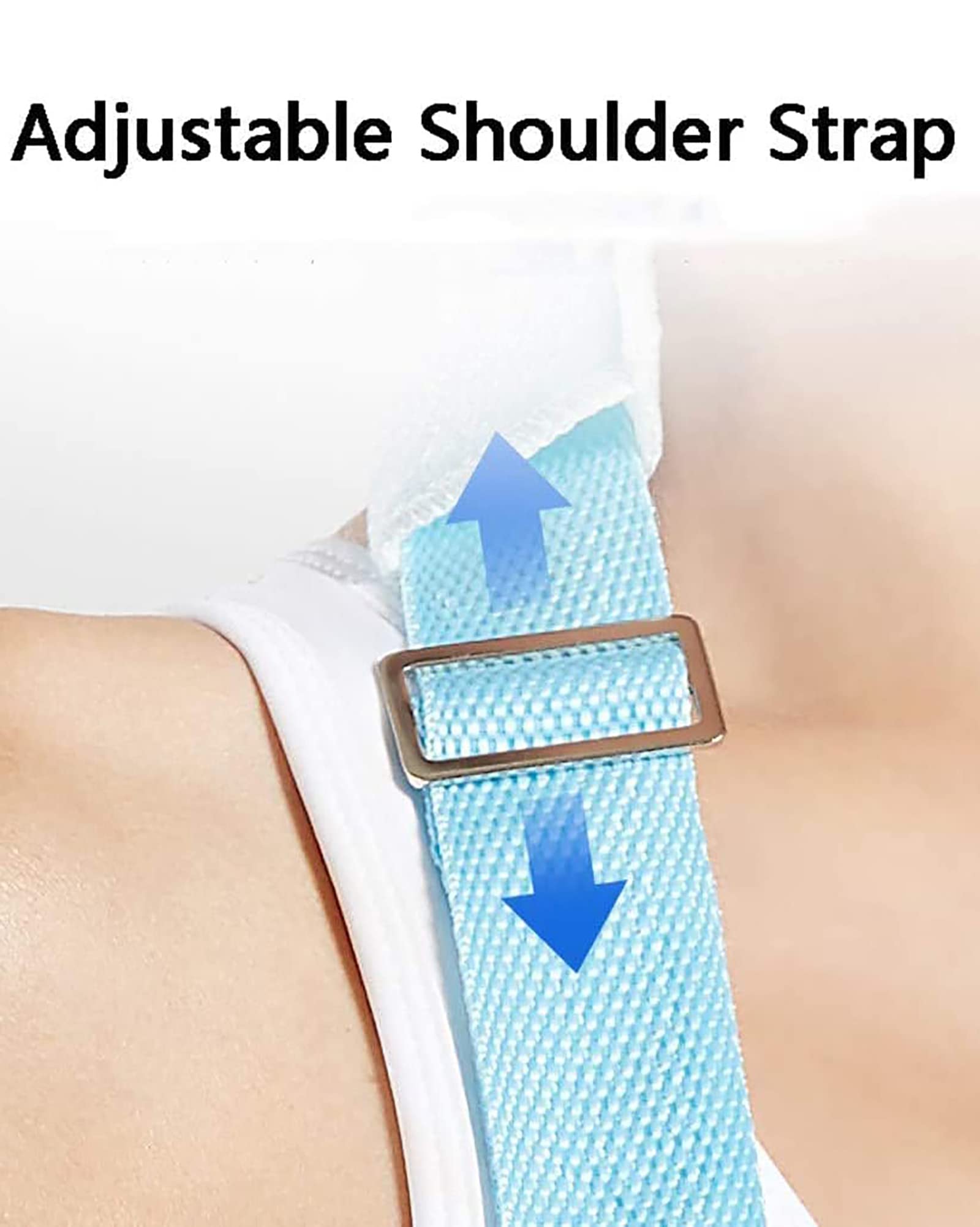 Eslinga de brazo universal Correa de hombro transpirable ajustable Inmovilizador de hombro ligero Soporte de muñeca y codo para lesiones del manguito rotador