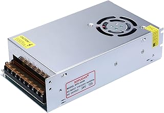 Kiboule DC 24V 360W 15A Fonte de alimentação de comutação regulada universal compatível com A8 Plus E16 ET4 ET4PRO ET5 ET5PRO Creality 10/10s/10 V2 3 Impressora 3D LED Strip Light Projeto de Computad