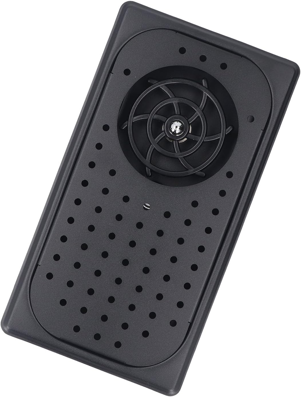 Pitcher Rinser High Pressure Rinse Stainless Steel Bar Glass Rinser Cup Washer Spray Rinser for Home Kitchen Hotel Cafe Restaurant Sink (Black)