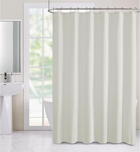 Miniatura 2 de VCNY Home - Forro de cortina de ducha, forro de PEVA resistente, accesorios de baño elegantes (amarillo estilo hotel, 72 pulgadas)