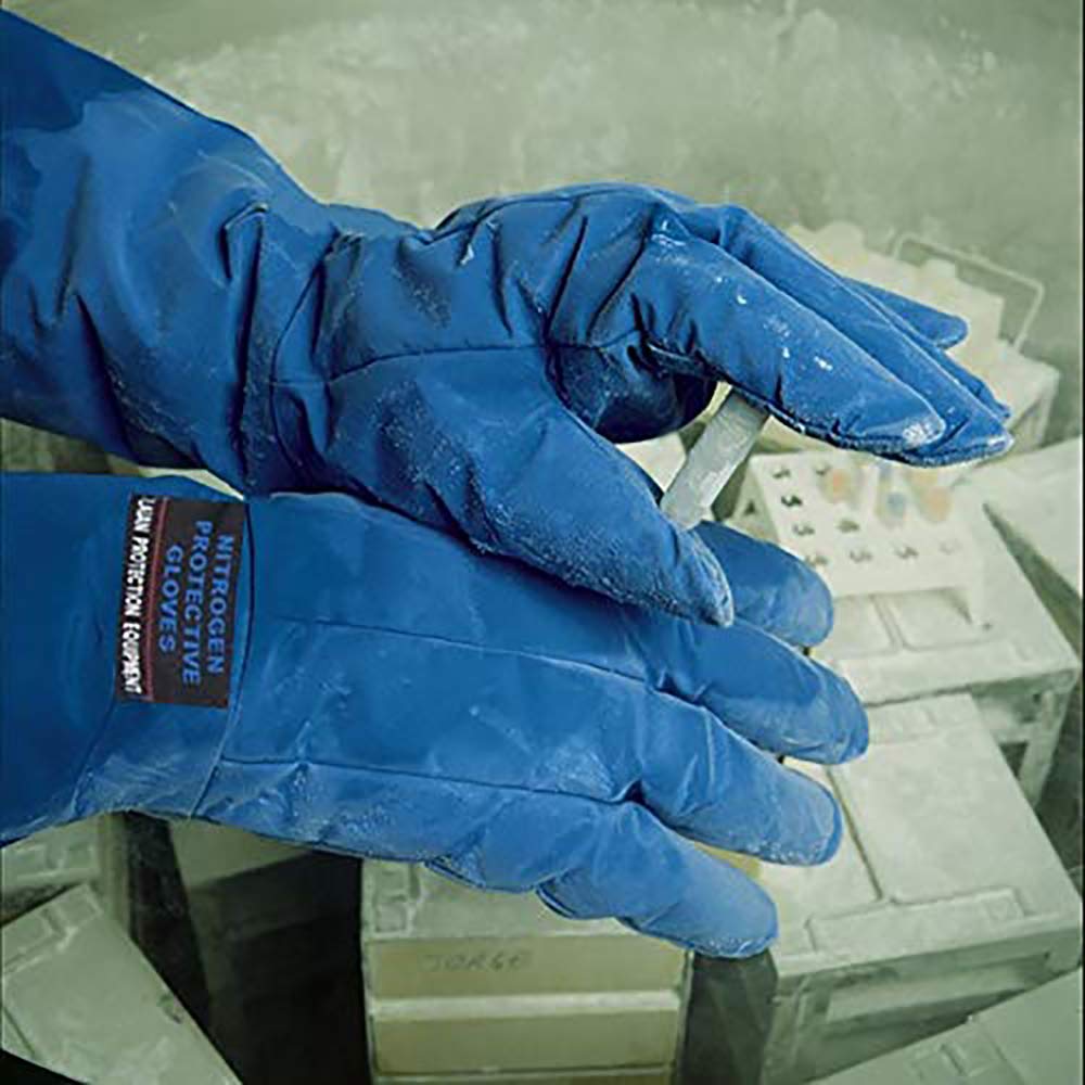 ANLIN 38/48/68 cm flüssiger Stickstoff kälte- und Frostschutz importiertes Verbundmaterial resistent gegen niedrige Temperaturen Kälte Lagerung LNG Füllstation Handschuhe