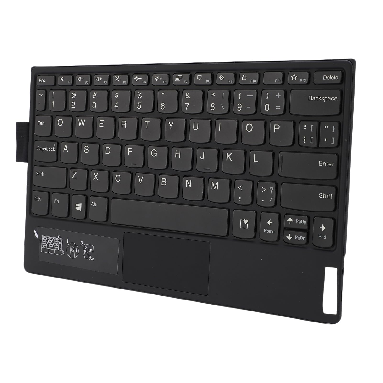 Annadue Klawiatura Bluetooth do Thinkpad X1, Ultra Slim, Dokładny Układ QWERTY, ładowalna Bezprzewodowa Klawiatura Bluetooth do Tabletu Thinkpad X1 Fold