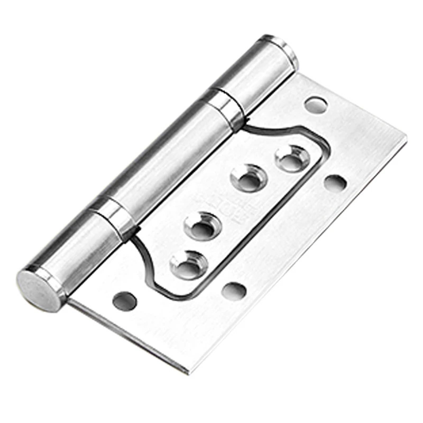 Kdhcvkz 2Pcs Stainless Steel 2Pcs 4 In*3 In 2.5Mm Thick Stainless Steel Hinge For Wooden Doors(2Pcs Stainless Steel)
