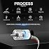CQRobot 6.25:1 Metal DC Geared-Down Motor 37Dx65L mm 6V/12V with 64 CPR Encoder and Bracket. 6V-7W-800RPM-1.7 kg.cm(24 oz.in), 12V-12W-1600RPM-3.0 kg.cm(42 oz.in), D-Shaped Output Shaft 16mm.