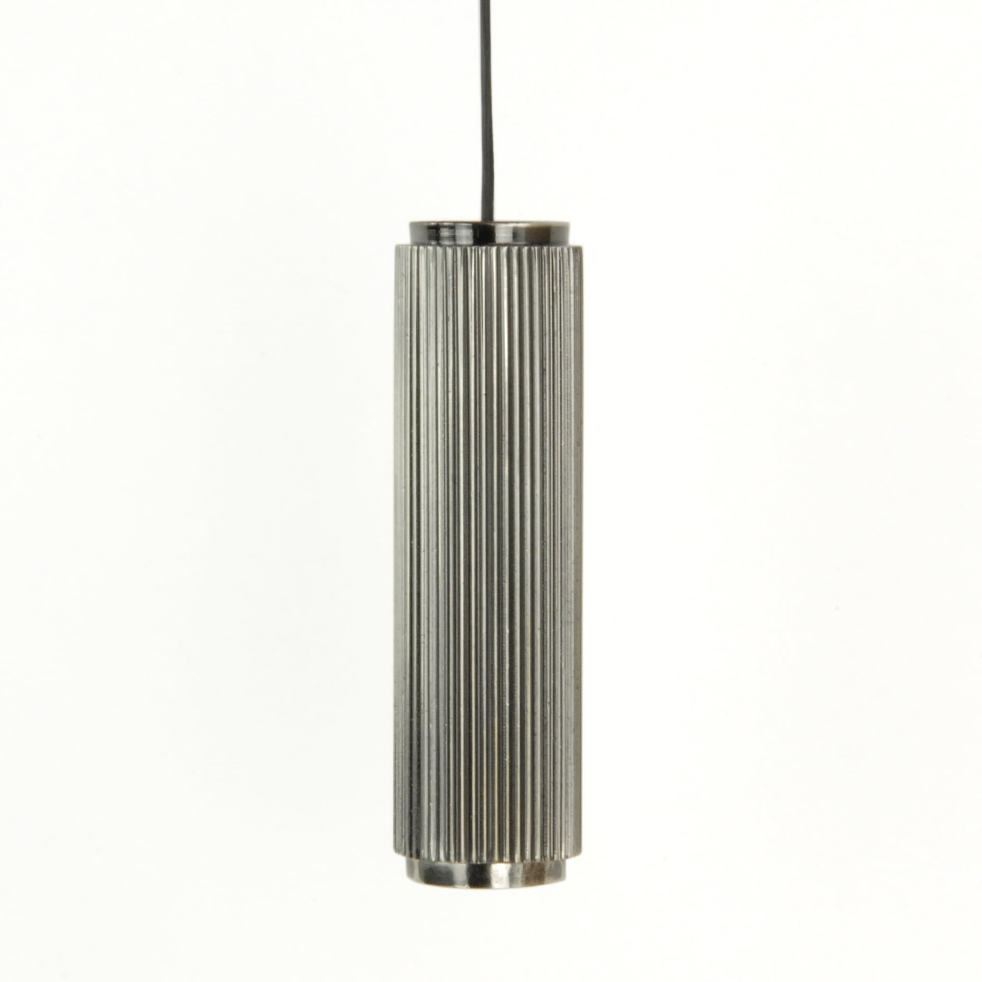 Underground Parts Antique Nickel Finish Knurled Solid Brass Bathroom Light Switch Cord Pull