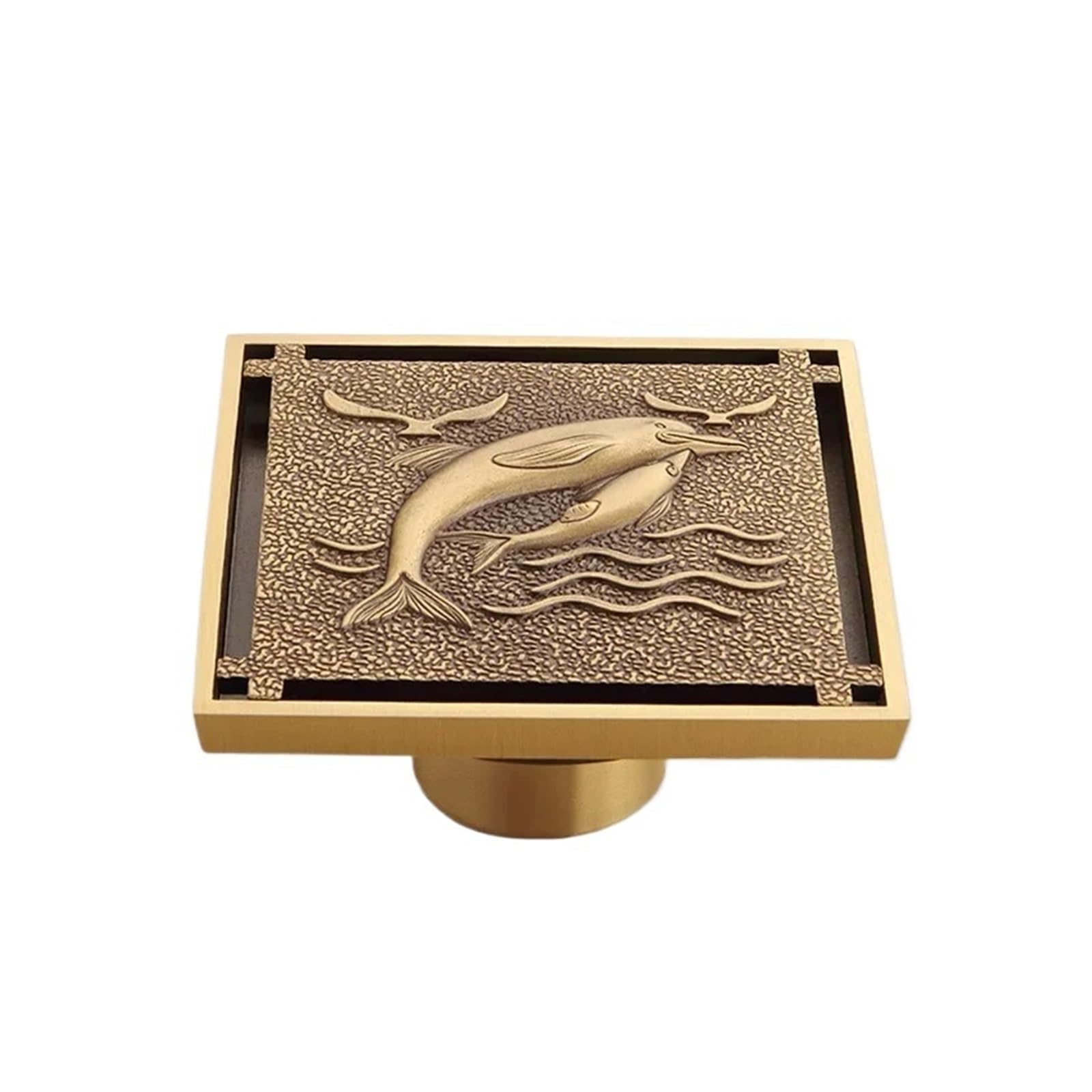 Cleufwko One Color Floor Drain Filter Cover Brushed Floor Drain Shower Hardware Bathroom Accessories Sink Drain(A)