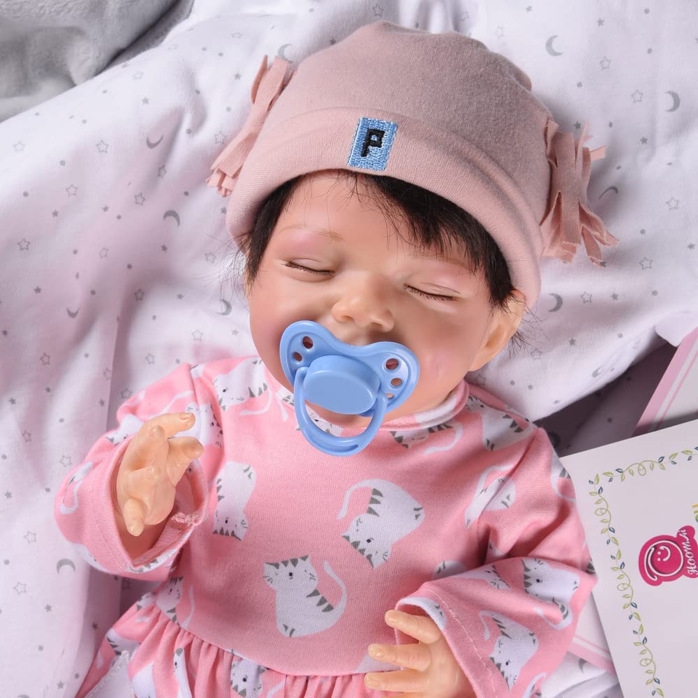 フルシリコンベビードール (女の子赤ちゃん) Amazon.co.jp: 赤ちゃん人形 - 18インチ 46cm シリコンリボーンベビー