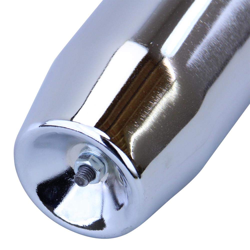 Citomerx Auspuff 28 mm Endschalldämpfer | Kompatibel mit Hercules Prima M 1 2 3 4 5 6 S N SL Optima Jogging MX HR Hobby Rider Sachs 504 505 Motor Schalldämpfer