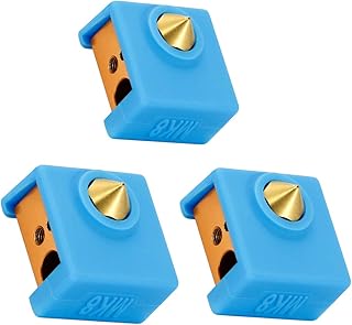 Ewigkeit MK8 Silicone Sock Heater Block Cover MK7/8/9 Hotend for Creality CR-10,10S,Ender 3,Anet A8 3D Printer(not Include Heater Block))