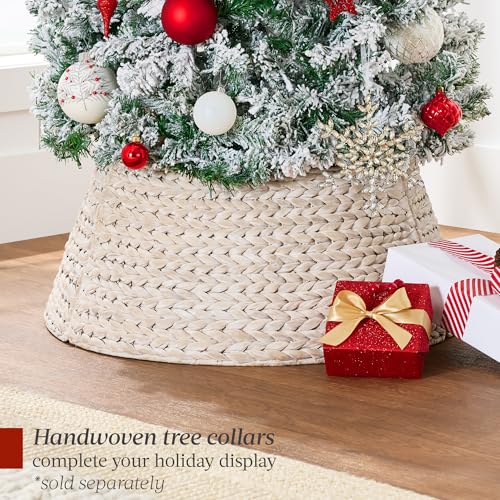 Best Choice Products SKY4981 Flocked Pencil Christmas Tree thumb #6