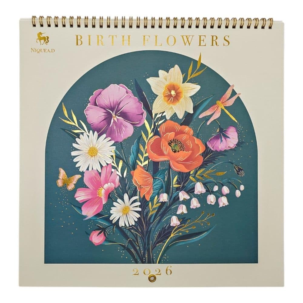 Birth Flowers Calendar 2026