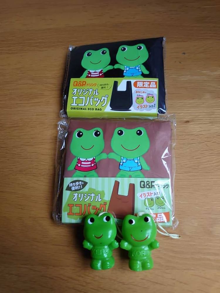 Amazon.co.jp: ケロちゃんコロちゃんエコバッグ キューピー