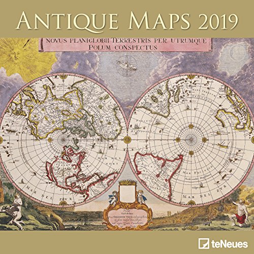 2019 Antique Maps Calender - Art Calender - 30 x 30 cm 2019 Antique Maps Calender - Art Calender - 30 x 30 cm