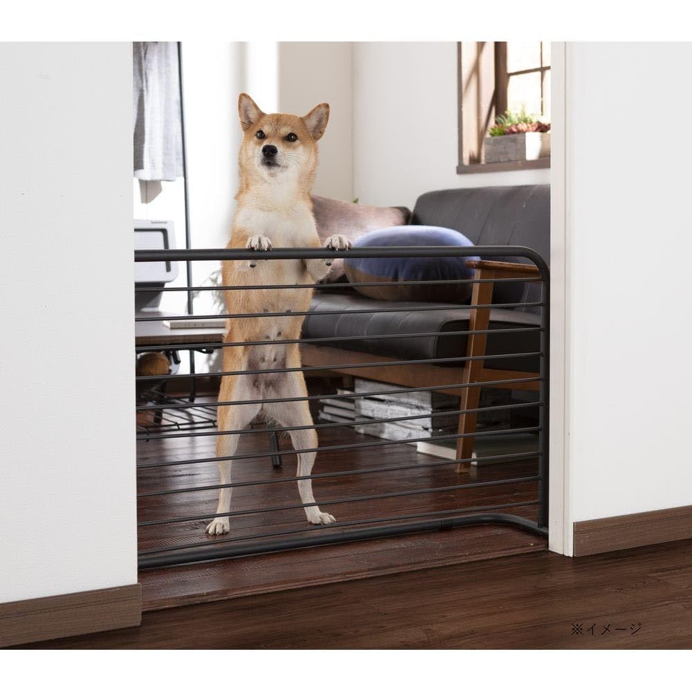 Amazon.co.jp: カインズ(CAINZ) ペットフェンス 幅90.6cm 奥行18cm 高