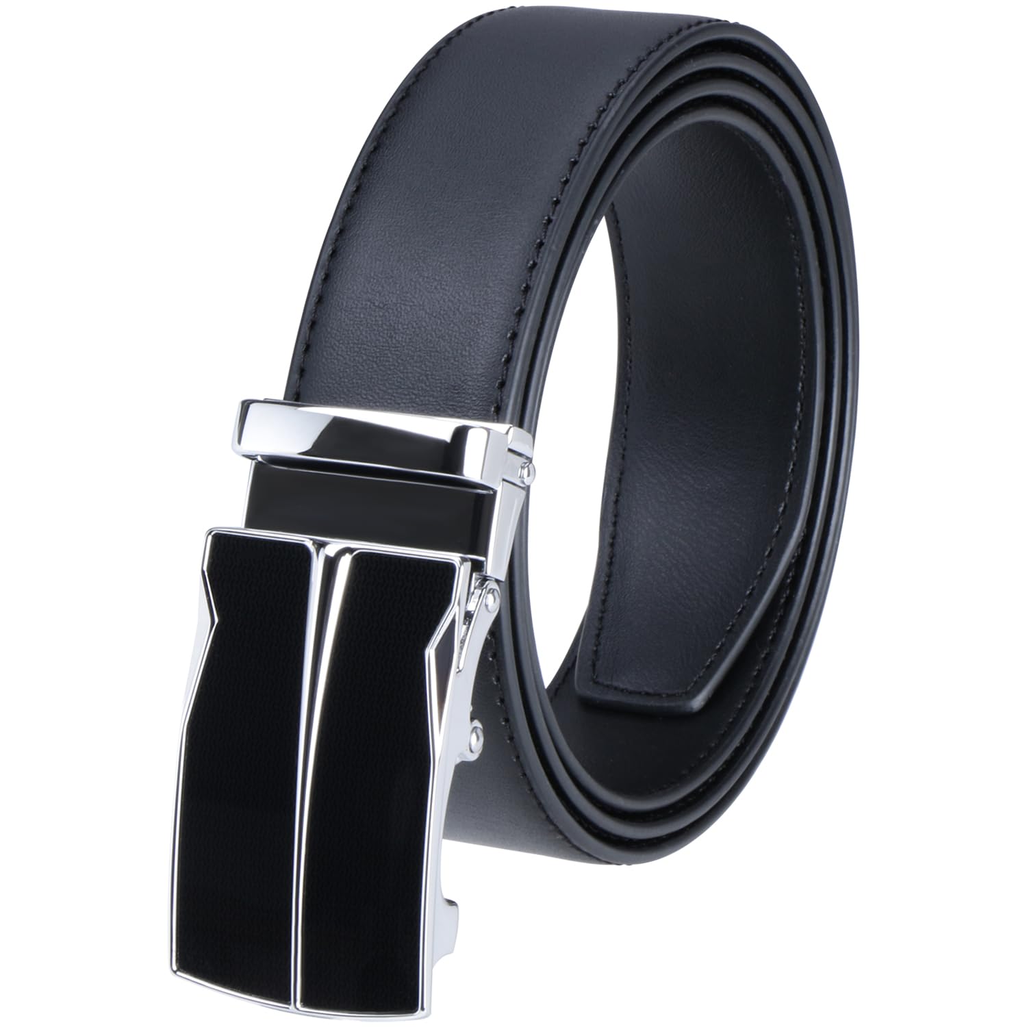 labnoft Men's Leather Auto Lock Belt-picture-23