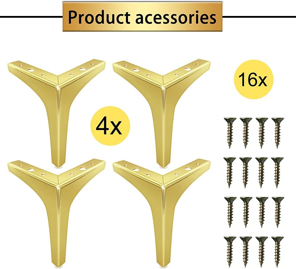 Gold legs for dresser Clearance