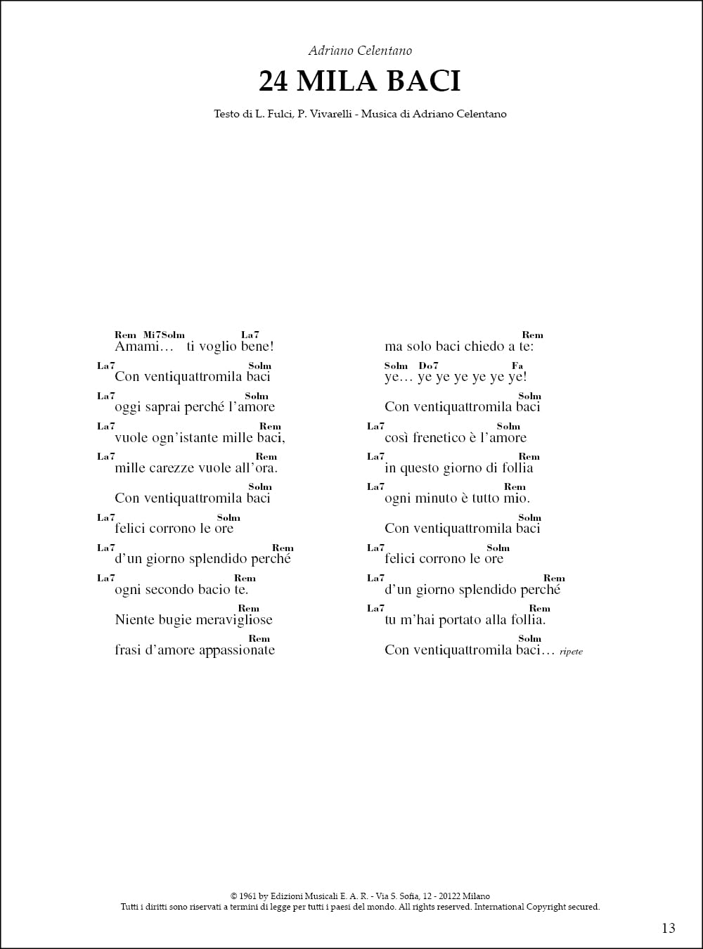 Canzoniere italiano