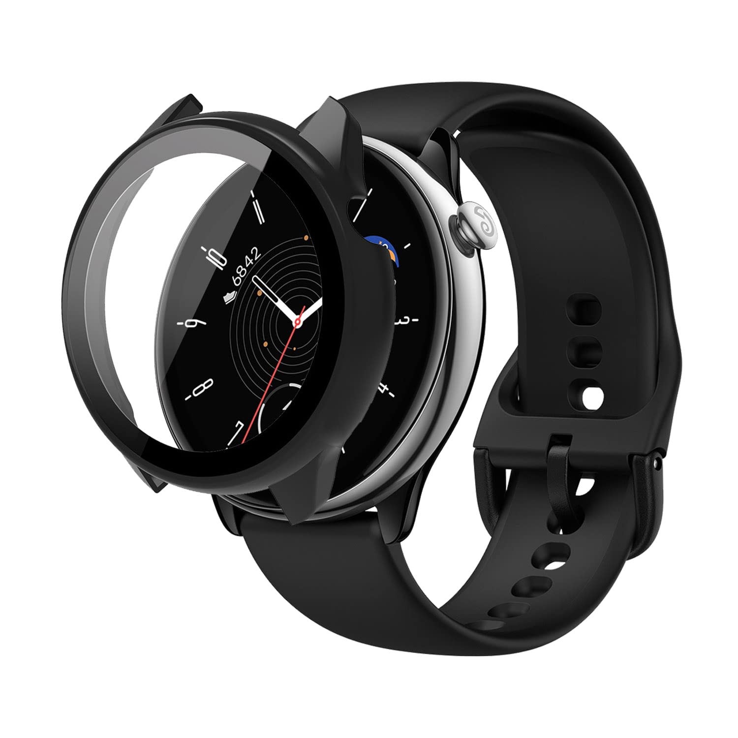 Amazon.co.jp: Amazfit GTR Mini 対応 ケース YAJOJO 保護 ガラス  