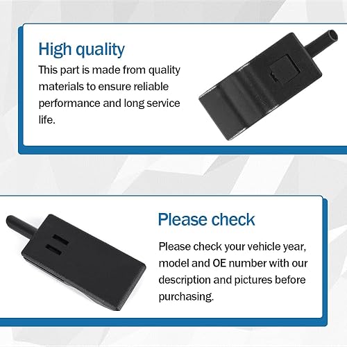 Miniatura 6 de CULMKARI 4 pomos de bloqueo de puerta color negro ébano delanterotrasero para Chevy Tahoe GMC Yukon 2007-2014 Driver Passenger 15844616