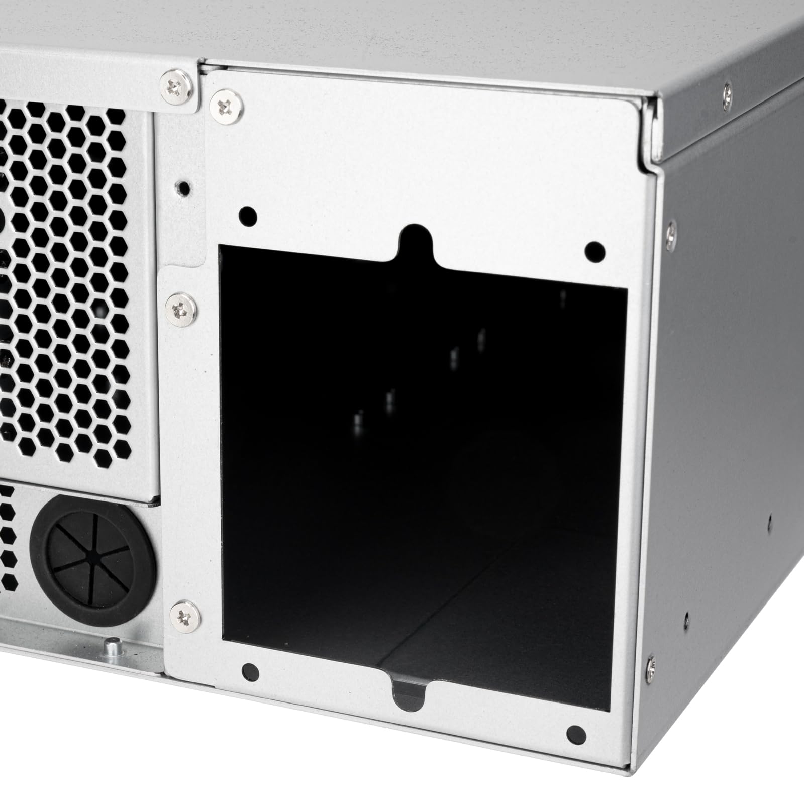 Silverstone Technology RM32, Châssis Serveur 3U rackmount prenant en Charge Les GPU Haut de Gamme à 4 Slots et Les radiateurs de 360 mm, SST-RM32