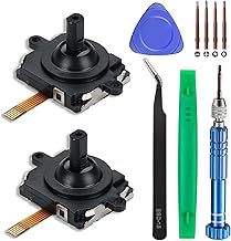2 Pack Joystick Replacement for Oculus Quest 2 Controller, VR Replacement Joystick Analog Thumb Stick Repair Kit for Oculus Quest 2 Accessories