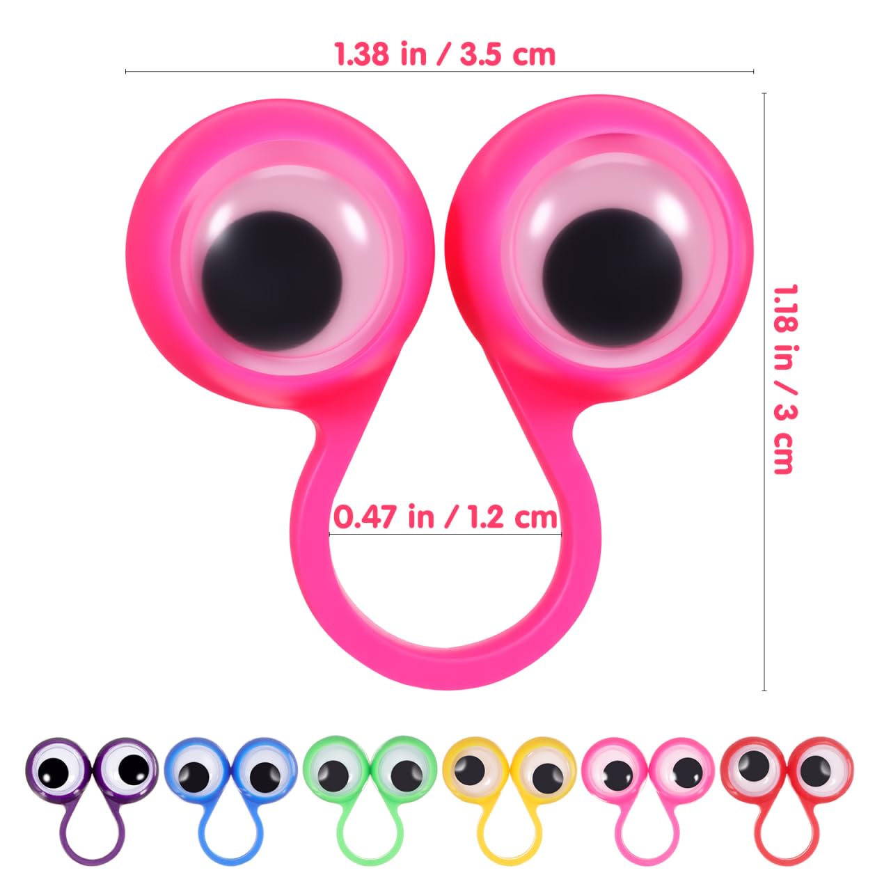 Vaguelly 10 Marionetas De Dedo Con Ojos Móviles – Coloridas Y Educativas Para Niños De 3 Años En Adelante
