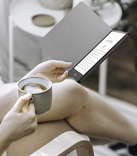 Miniatura 8 de MoKo Funda para Kindle Paperwhite de 6.8" (11 generación-2021) y Kindle Paperwhite Signature Edition, ligera, con encendidoapagado automático para