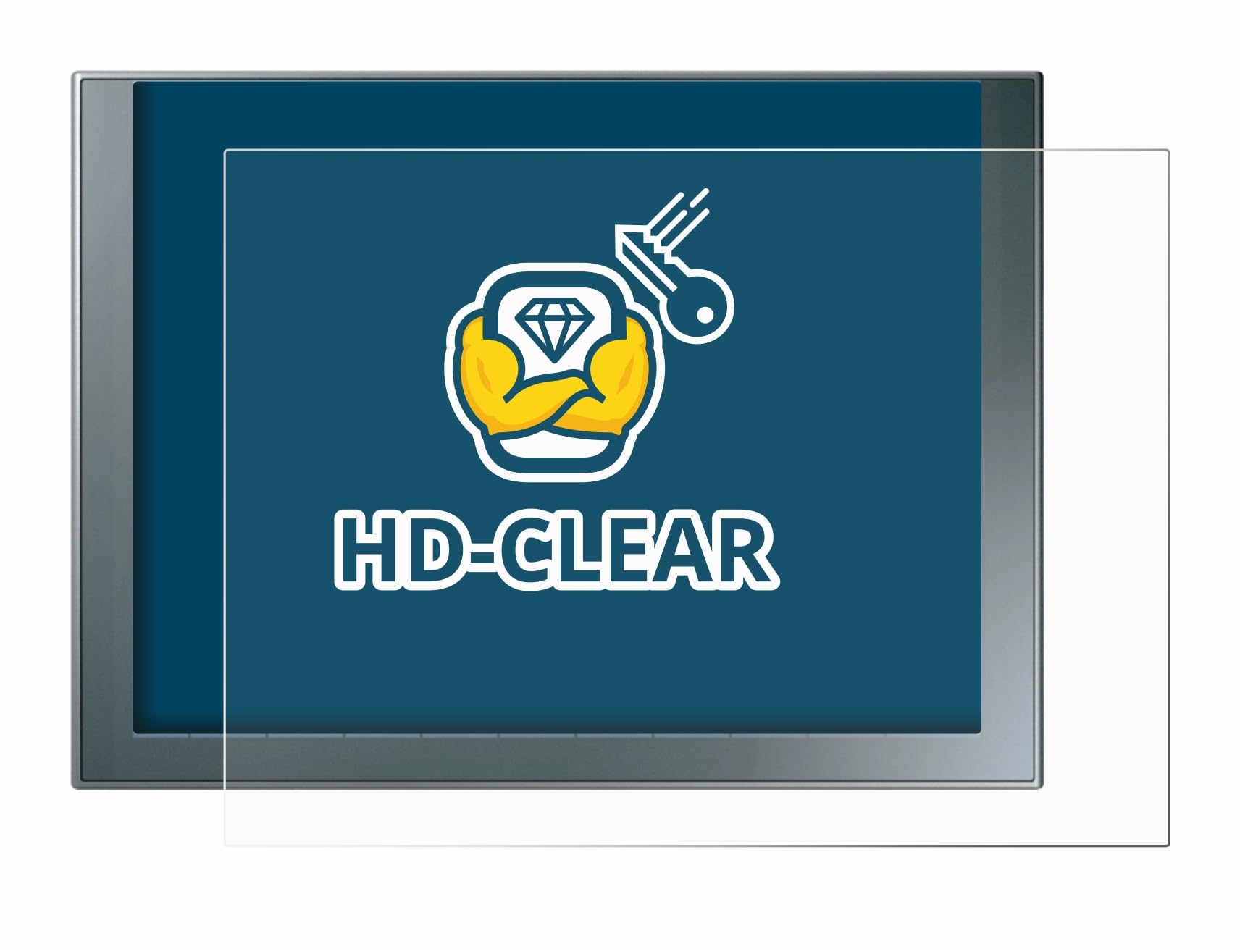 Brotect Protection Ecran Siemens Simatic HMI KTP 1200 Basic 2 Pièces Film Protection Ultra Clair