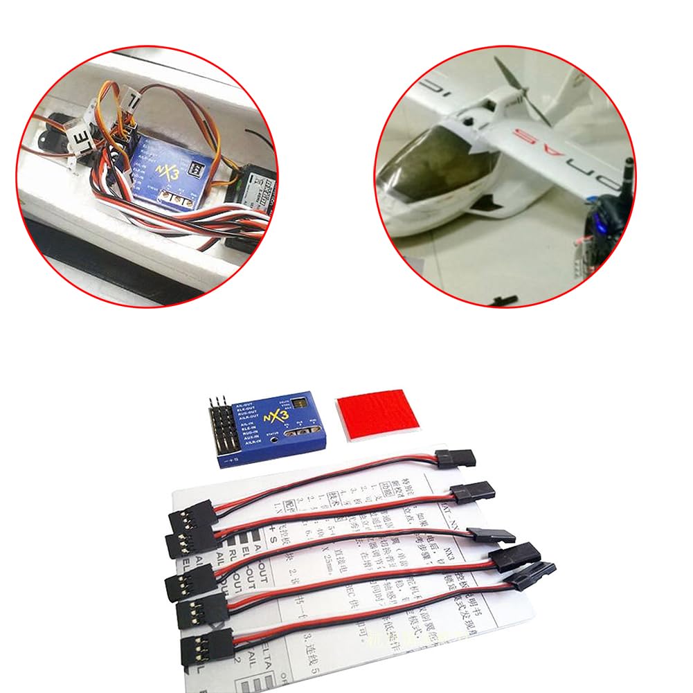 FMS Reflex V3 système stabilisateur gyro de vol Avion - Accessoires électroniques