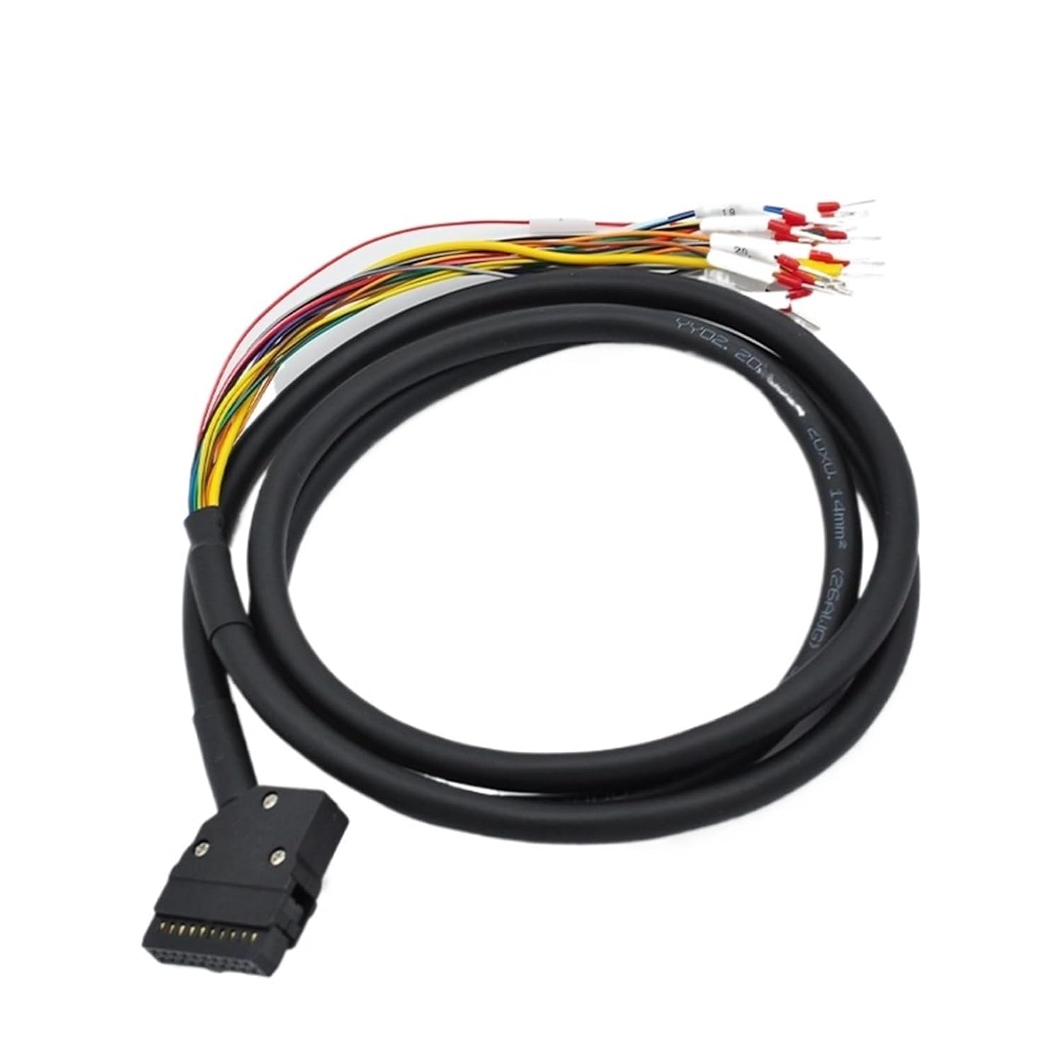 Connecting Cable IDC 20 cores Loose Cable with numbering Tube SM-IDC20-1.0M-GD