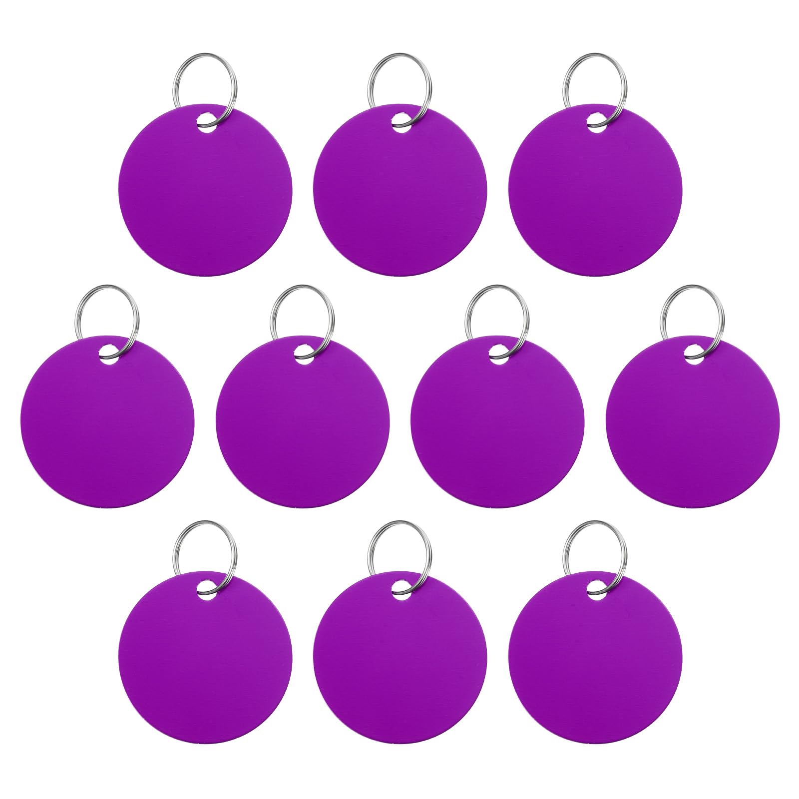 PATIKIL Aluminum Blank Tags 1.4 Inch