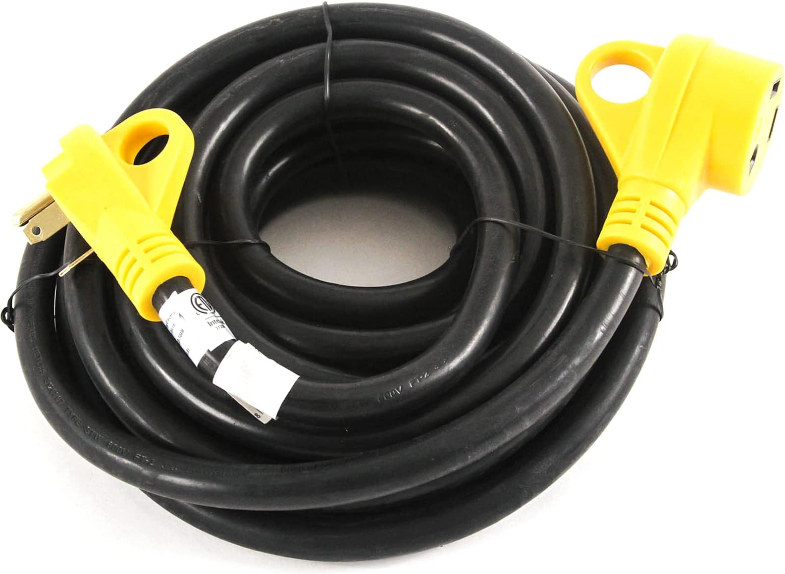 Premium with Handle Grip 25 Feet 30 Amp Rv Extension Cord Trailer Motorhome Camper Power Supply Cable Adapter Wire 30a