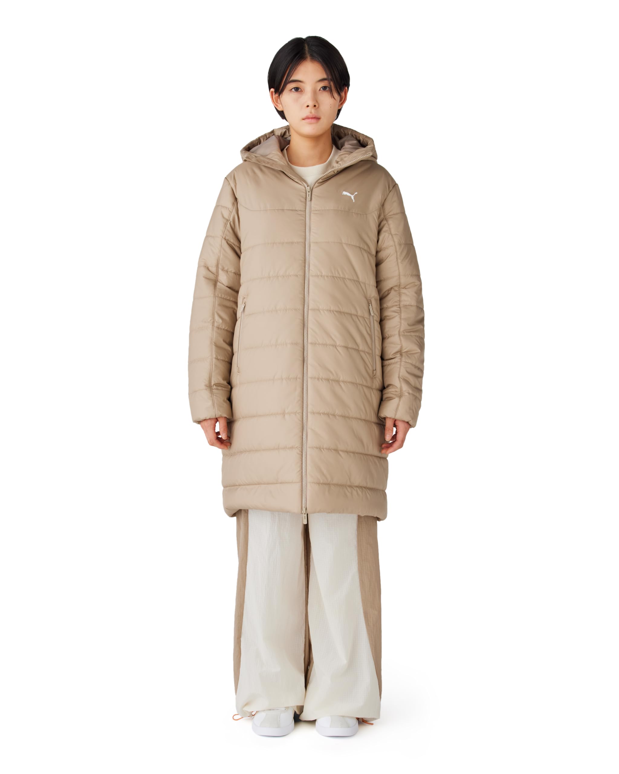 Amazon | [プーマ] 69093055_ESS フーデッド パデッド パーカー_アイス