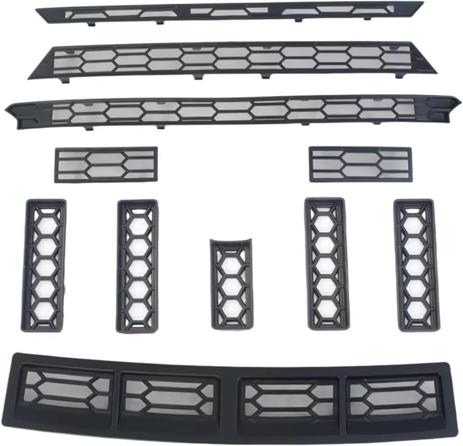 Grille de pare-chocs avant Jetour T2 calandre de remplacement noire - 8