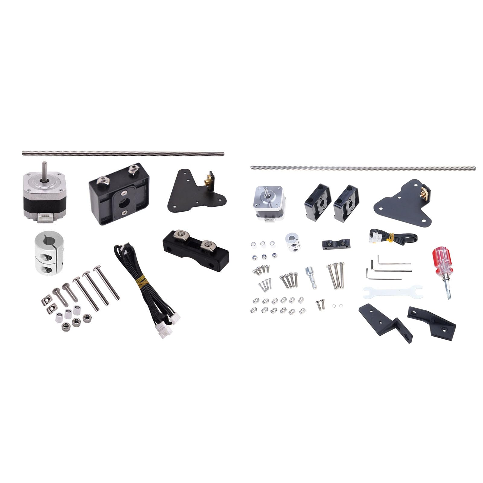 3D Drucker Zubehör Z 365 mm T8-Leitspindel Upgrade Kit für Ender3-Serie / Cr10-Serie Leitspindel mit Motor