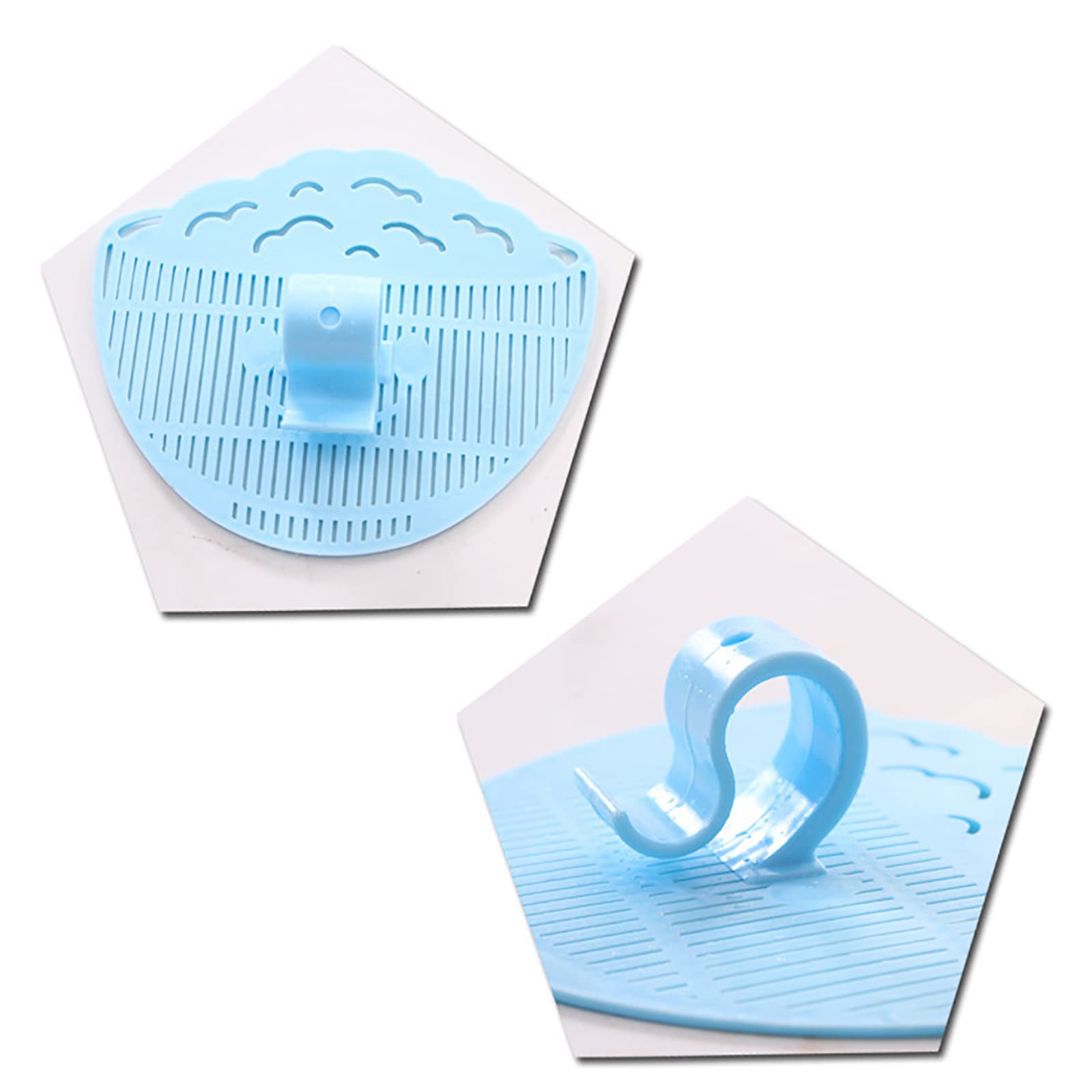 YEVIOR Colino a clip per pentole, padelle, pasta, colino in silicone