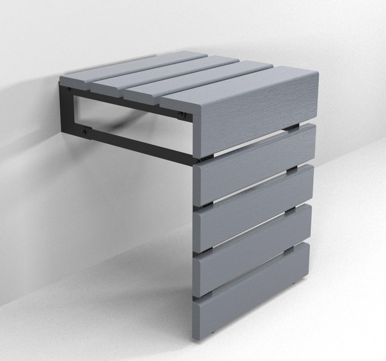 Asiento de ducha plegable de madera de teca hecho a mano, taburete de ducha interior para personas mayores, discapacitadas, embarazadas, discapacitadas, banco plegable resistente al agua para