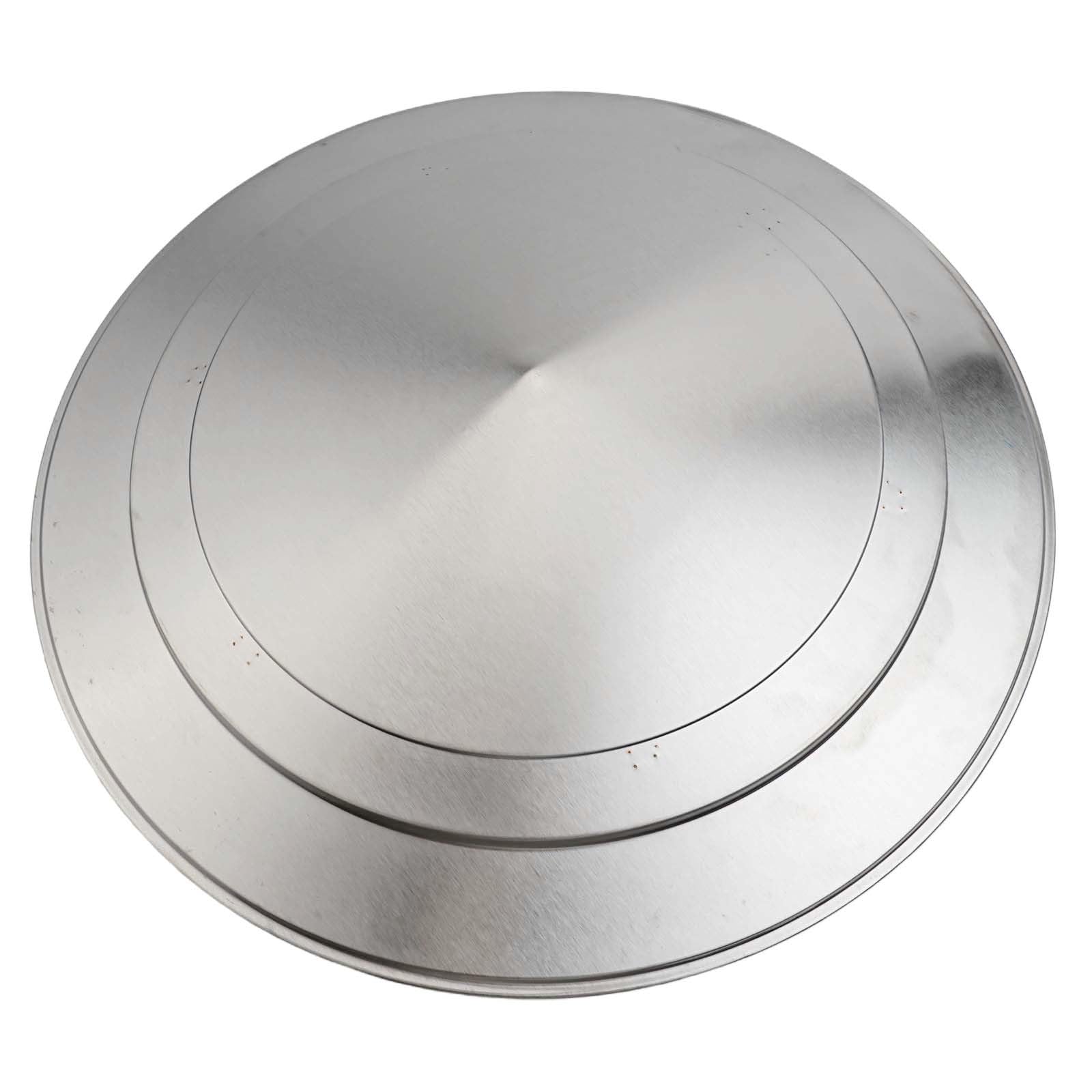 304 - Tapa de acero inoxidable para chimenea, cubierta para chimenea, rejilla de ventilación de techo, protección contra escombros meteorológicos, 300 mm, color plateado