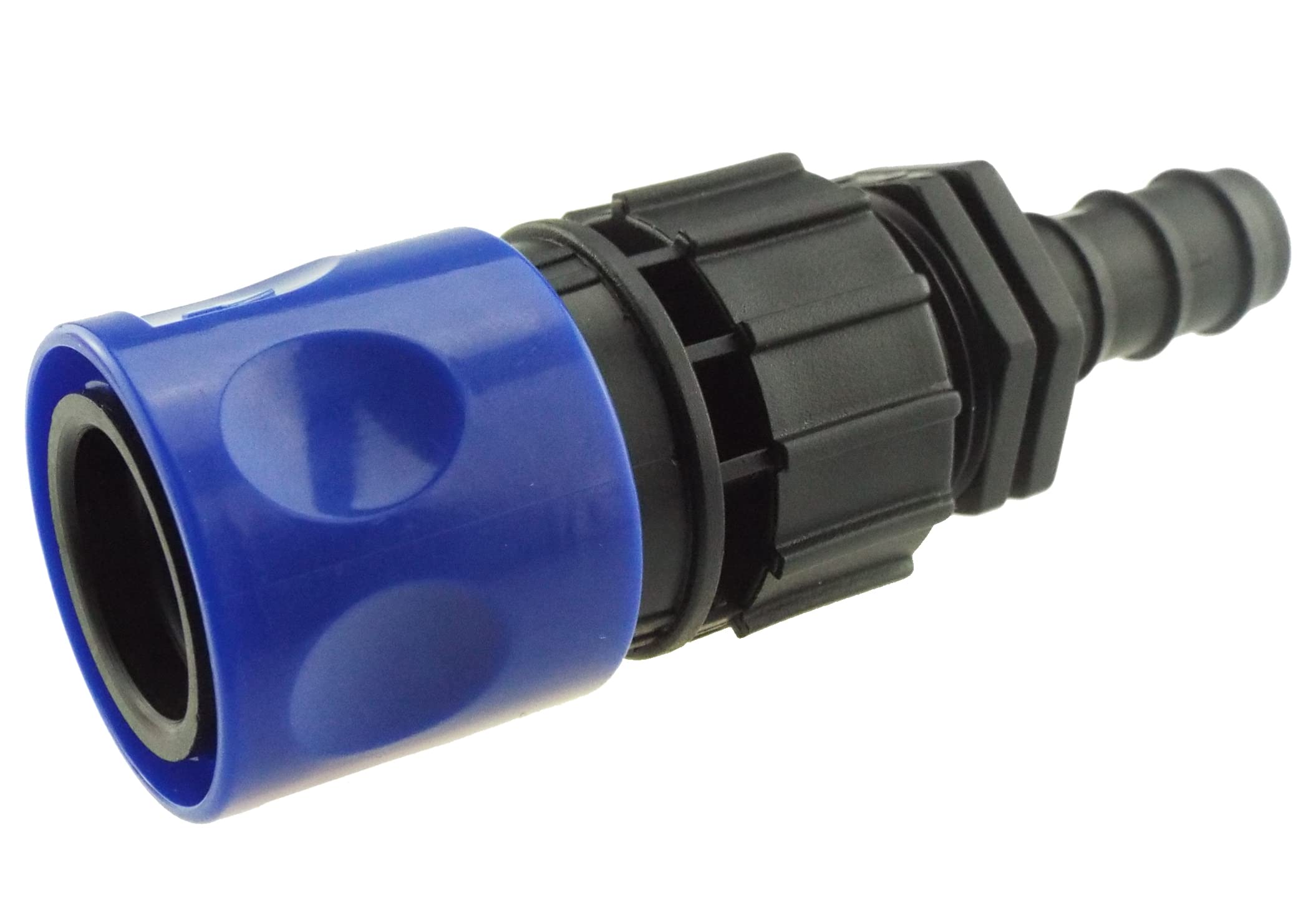 Garden/Patio Irrigation Pipe Connector,13/16mm ldpe Pipe-Garden Hose Female Click-Lock