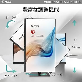 Amazon.co.jp: MSI MD271P モニター 薄型 IPSパネル スピーカー