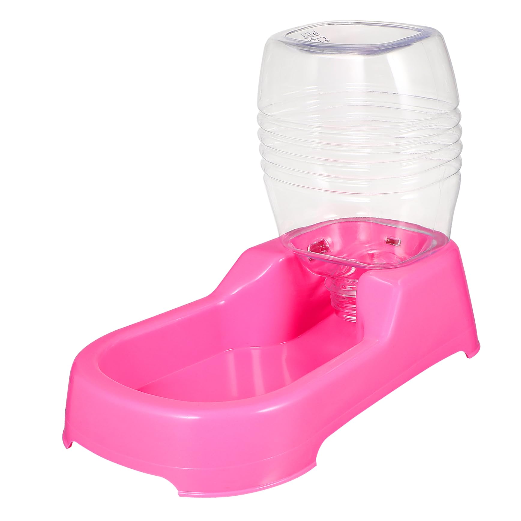 Toyvian Portable Dog Drinking Bowl 500ml Pet Water Feeder Auto Water Dog Bowl Set Pet Feeder