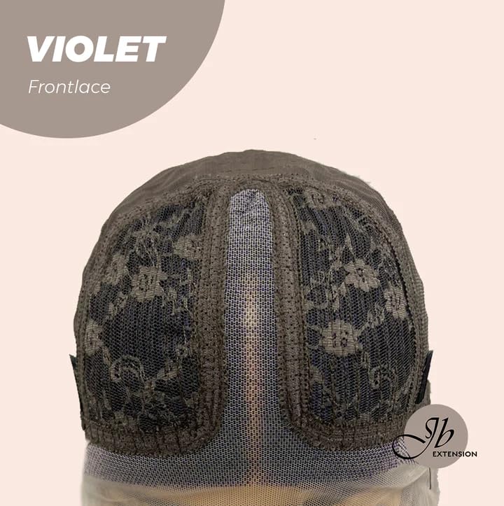 Miniatura 7 de Lace Front Wig VIOLET Straight Long Dark Purple Wigs for Women Natural Synthetic Wigs for Daily Use (pelucas de cabello natural)