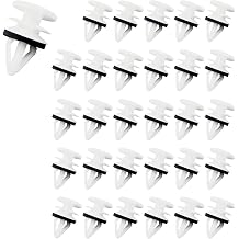 YoRise Car Door Trim Panel Retainer Clip, OEM#11519031 Plastic Auto Body Clips Replacement Accessories, Universal Car Bumper Trim Moulding Clip Fastener for RVs, Trucks, ATVs 30PCS