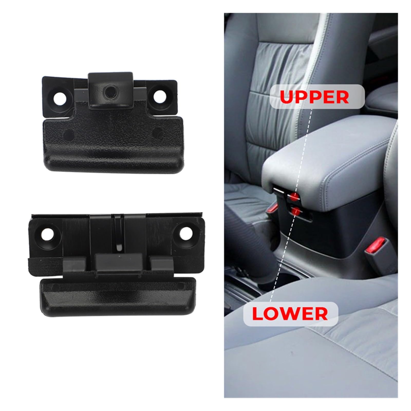 Amazon.co.jp: 上部または下部アームレストボックスロックカバー