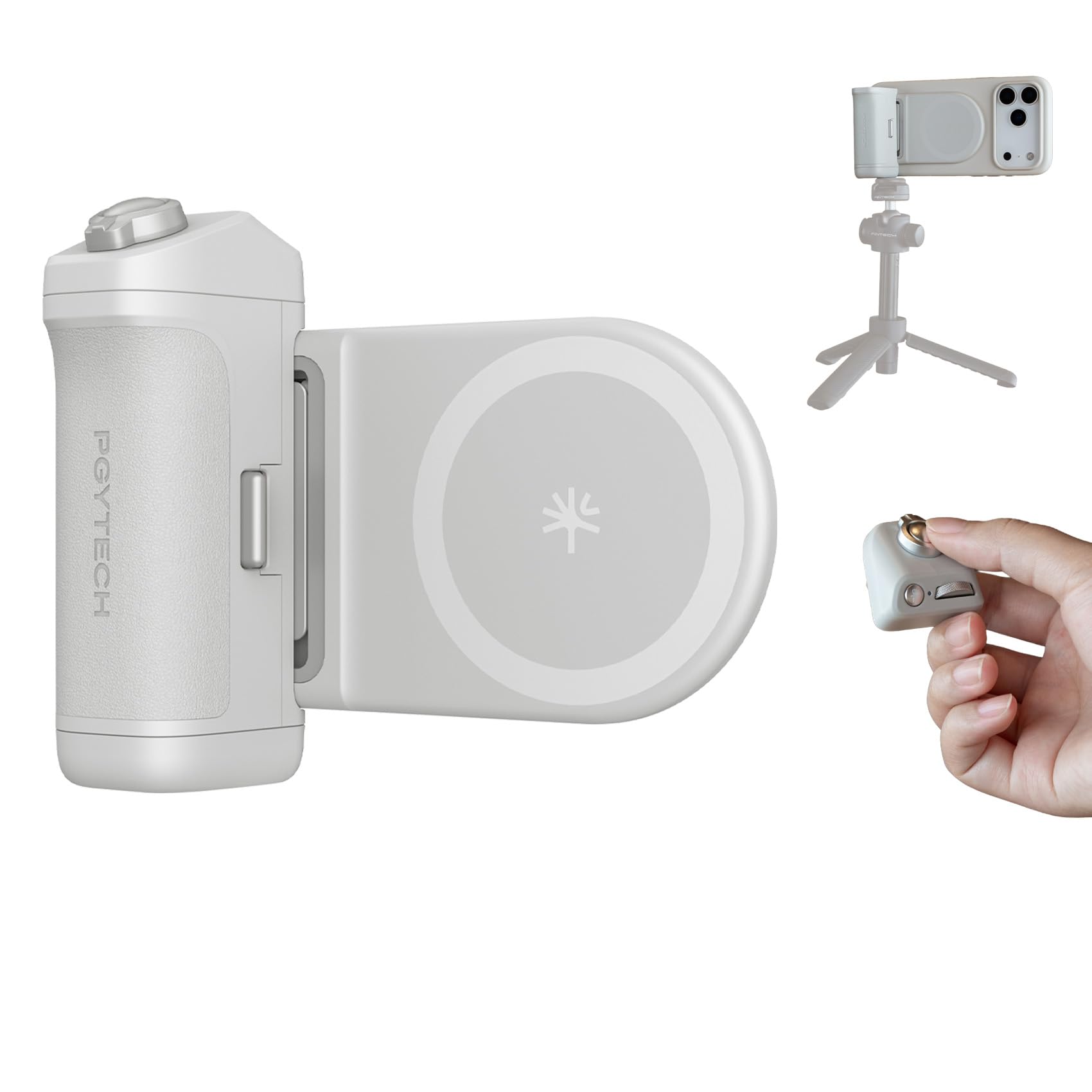PGYTECH MagCam 2 Impugnatura per Smartphone Kit Modulare 3-in-1