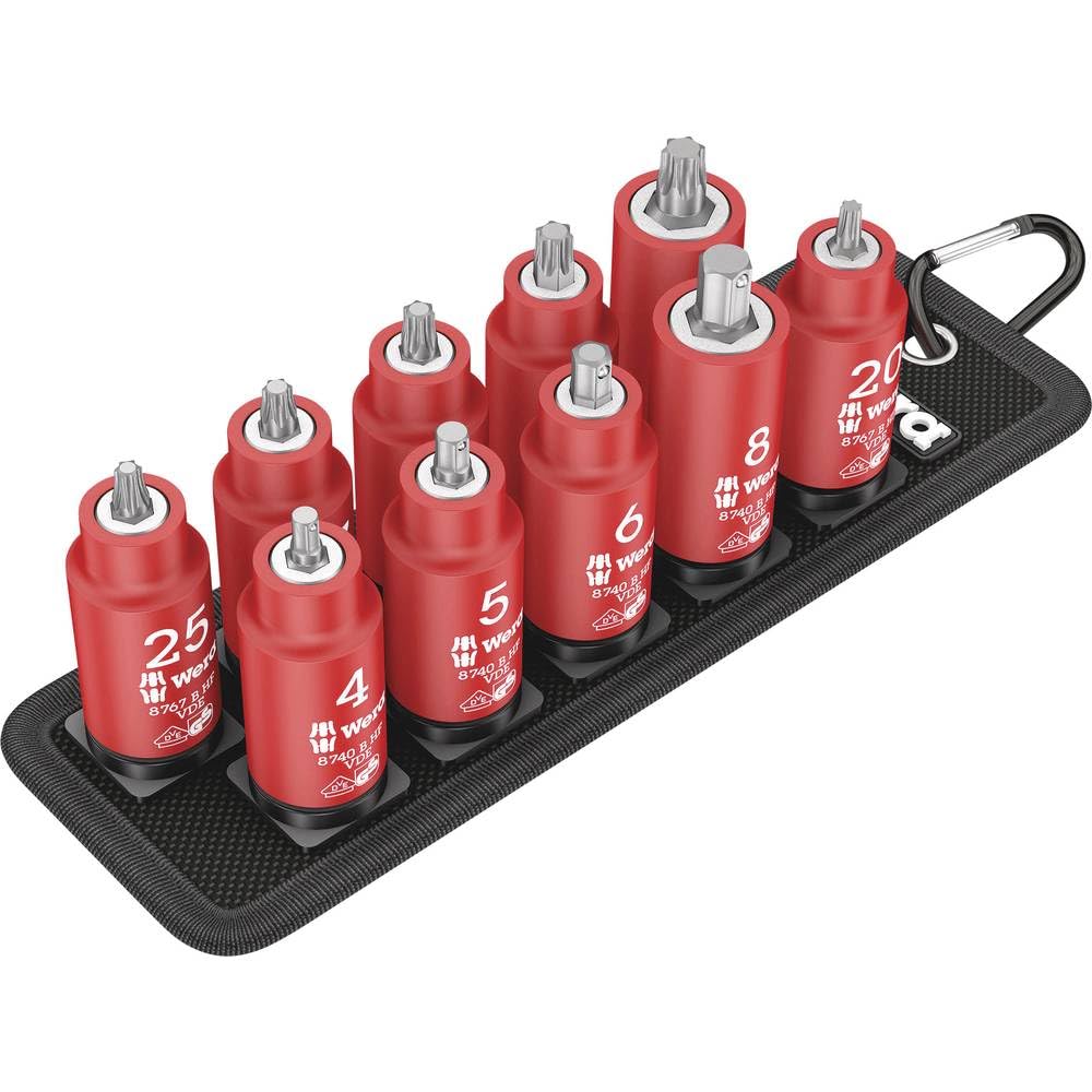 Wera 6003 Joker 11 Set 1 Jeu de clés mixtes, 11 pièces