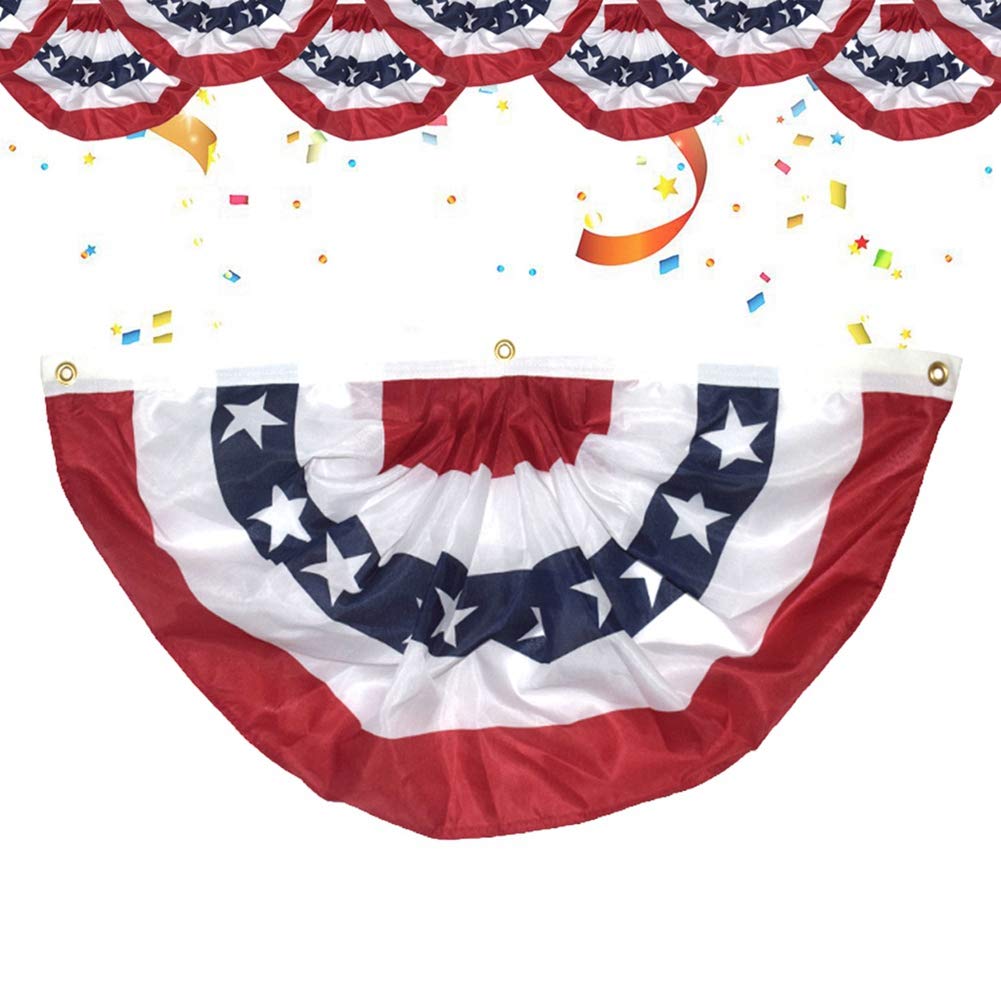 American Flag, American Garden Flagpole USA Fan Flag Patriotic Stars Stripes Flag Outdoor Decoration, defult, default - Image 3
