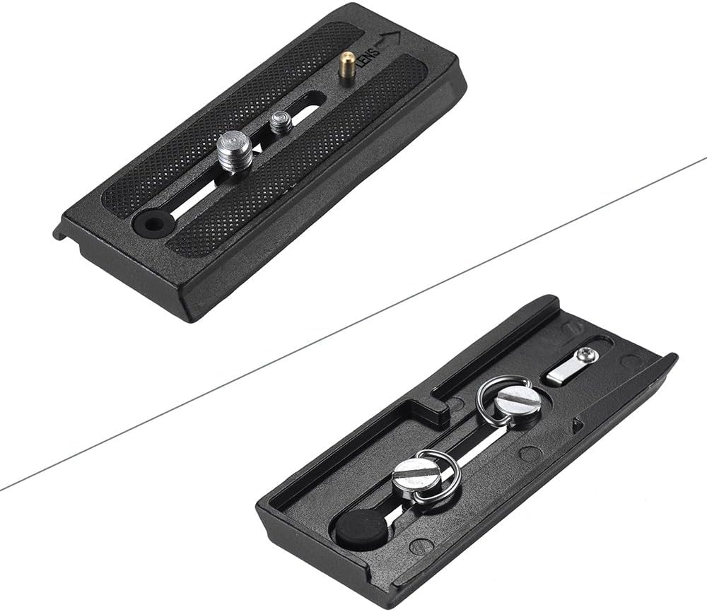 Andoer Quick Adattatore Piastra per Manfrotto 501 500AH 701HDV 503HDV Q5 Head