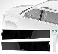 MOJIOO 2PCS B-Pillar Trim Molding Window Cover for Cadillac Escalade ESV, Chevy Tahoe Suburban 3500HD, GMC Yukon XL 2015-2020 - Driver Passenger Side 926-241 926-242