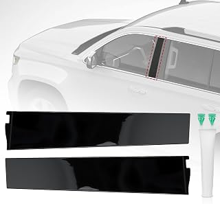 MOJIOO 2PCS B-Pillar Trim Molding Window Cover for Cadillac Escalade ESV, Chevy Tahoe Suburban 3500HD, GMC Yukon XL 2015-2020 - Driver Passenger Side 926-241 926-242